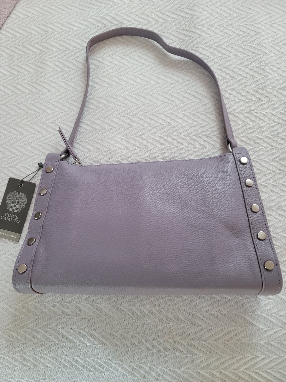 Vince Camuto Lilac Leather  Bag